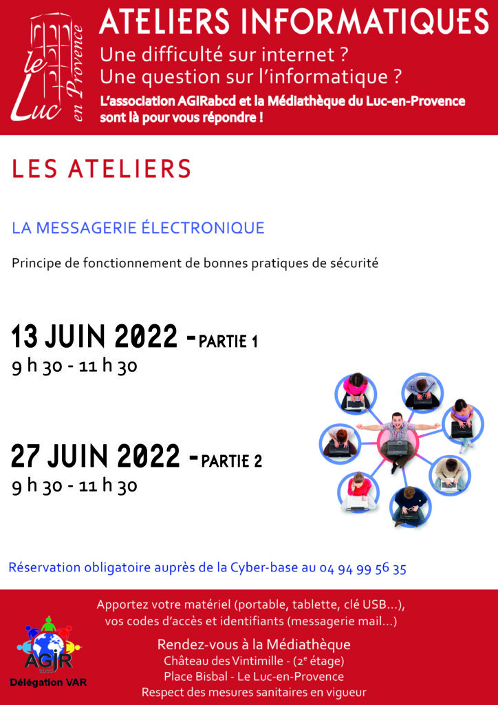 Ateliers Messageri Médiathèque juin-2022