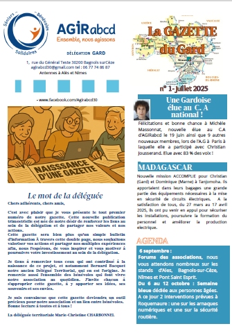 Entête gazette Juillet 2025