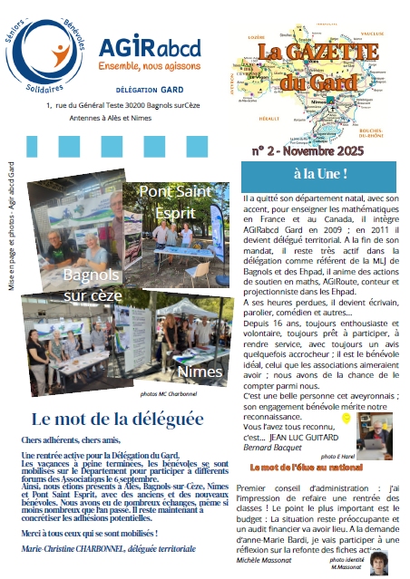 Entête gazette novembre 2025