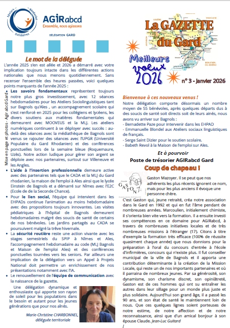 Entête gazette Janvier 2026