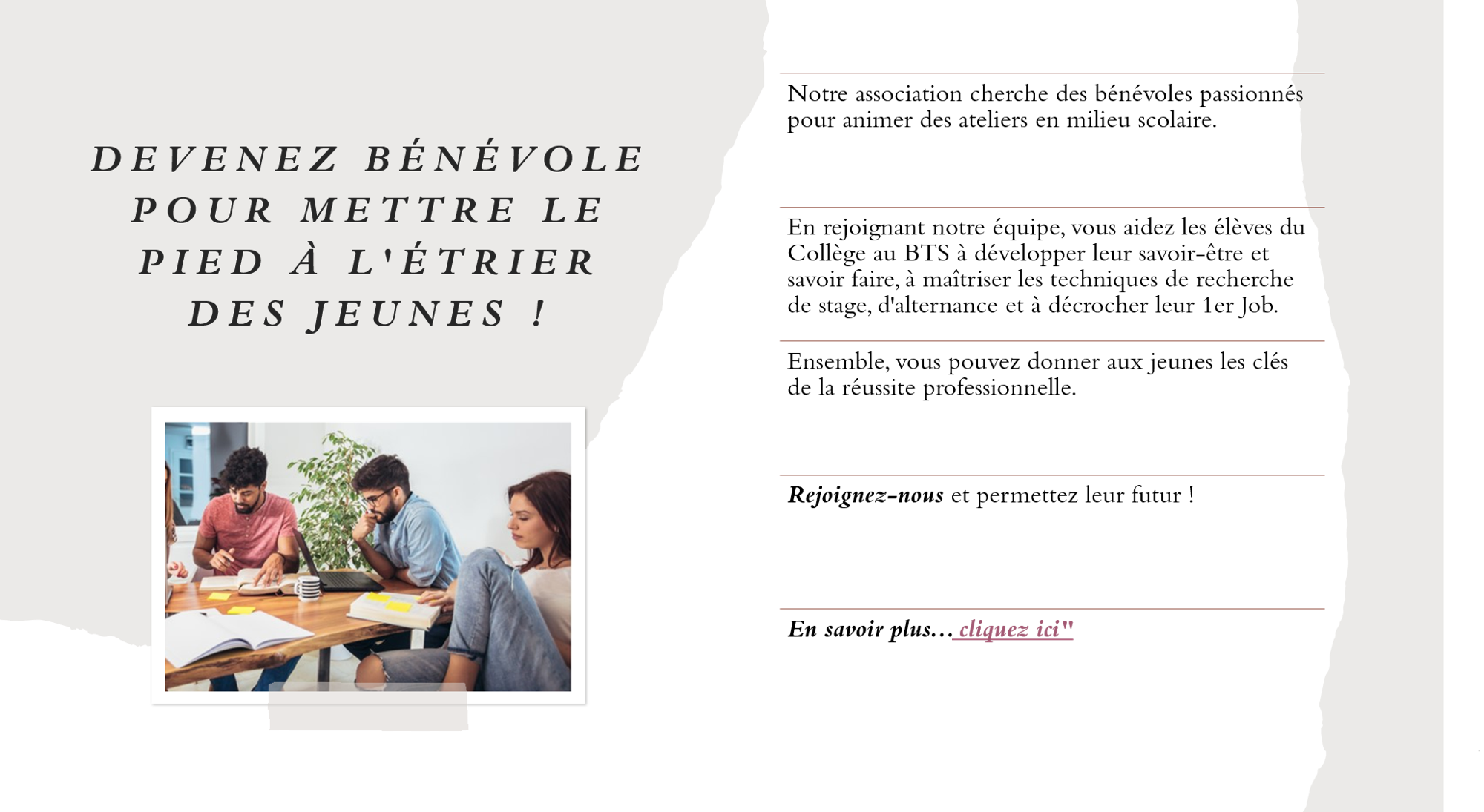 1er Stage - 1�re Alternance - 1er Job